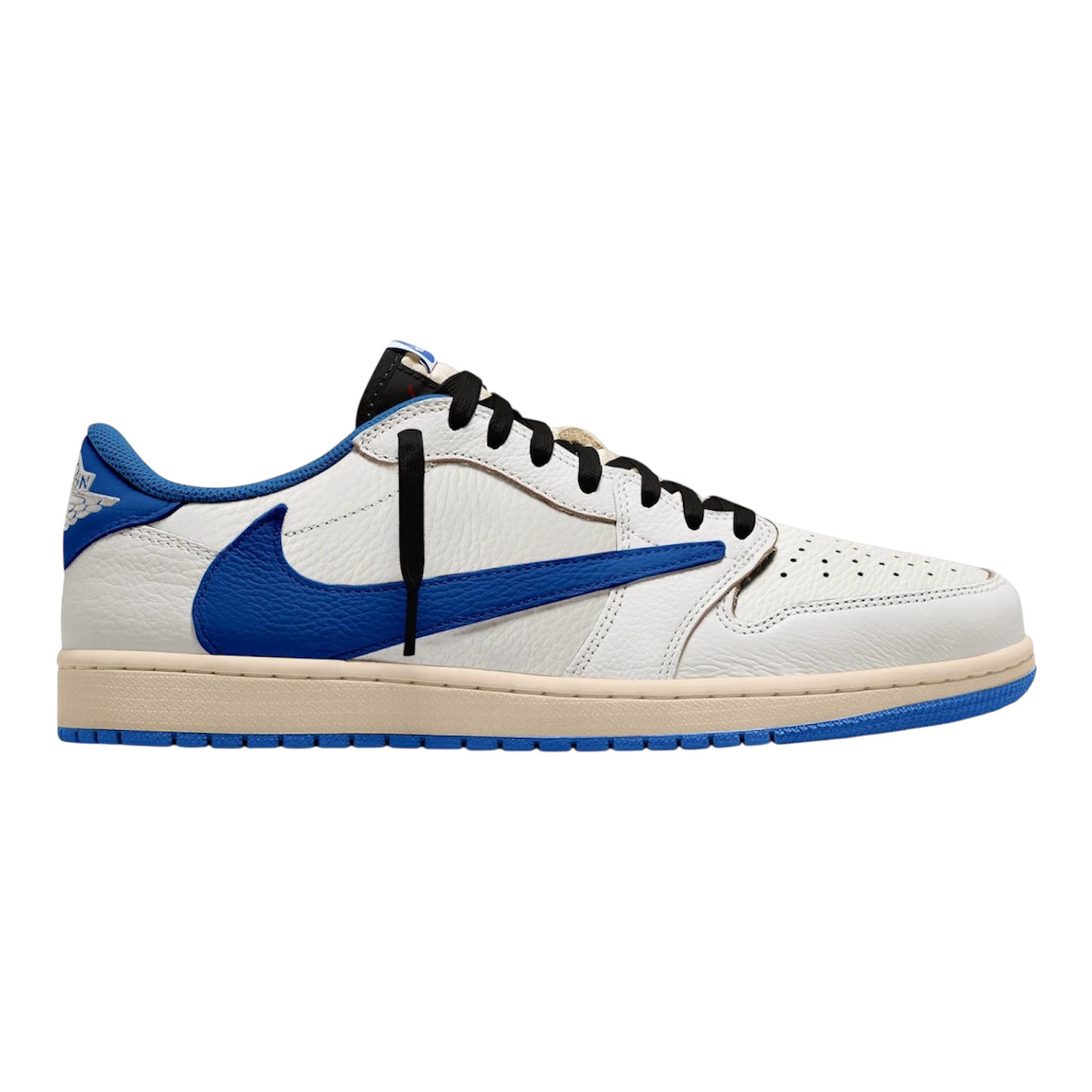 Travis Scott X Jordan 1 Retro Low OG SP Fragment ‘Sail Military Blue’
