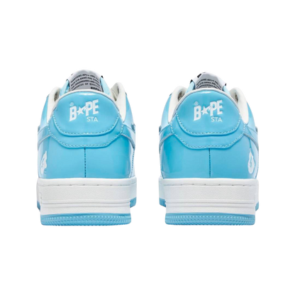 A Bathing Ape Bape Sta Patent Leather ‘Blue White’