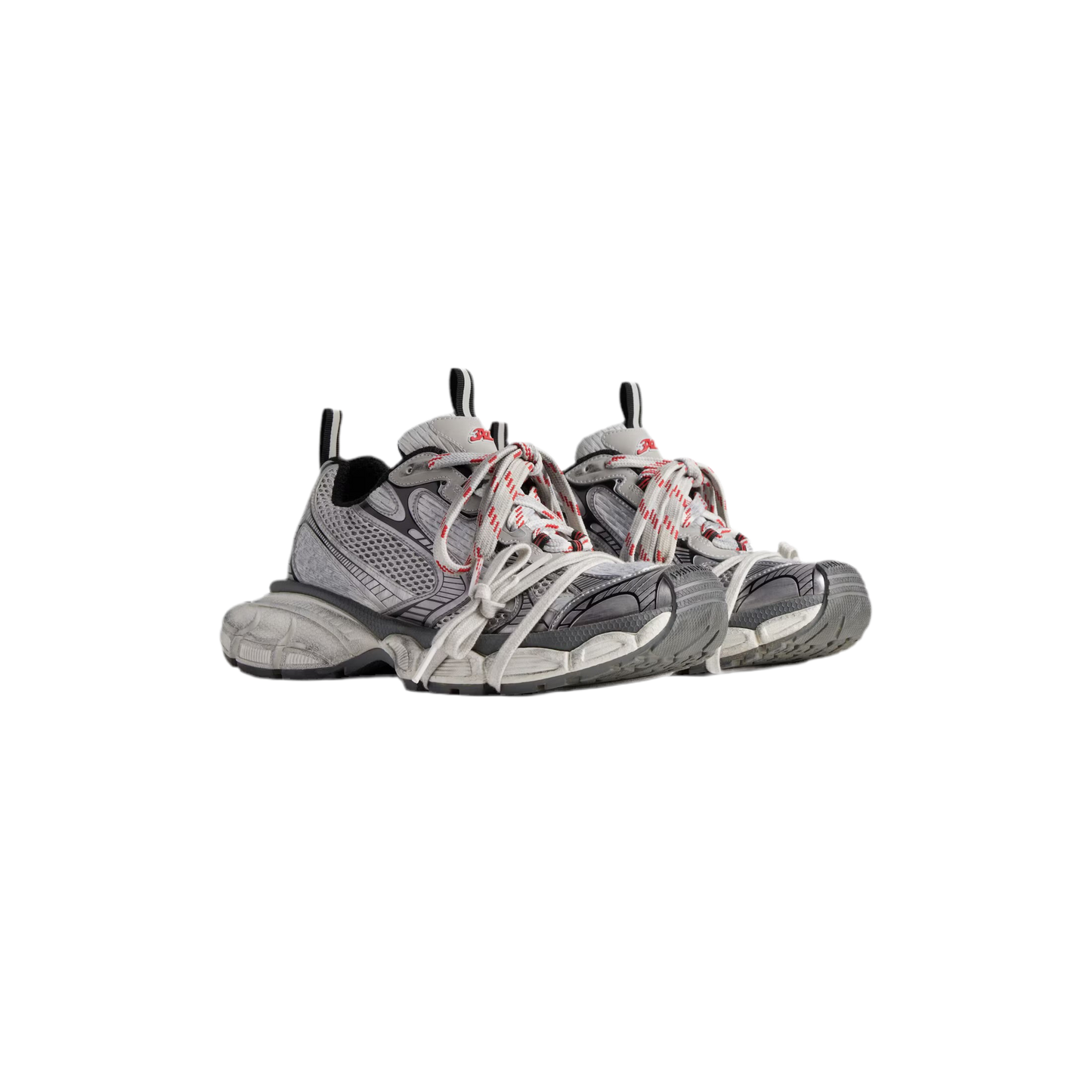 Balenciaga 3XL ‘grey, white and red mesh’