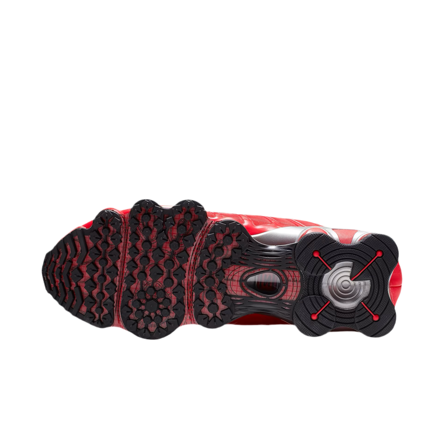 Nike Shox TL “Speed red/ Metallic Sliver’