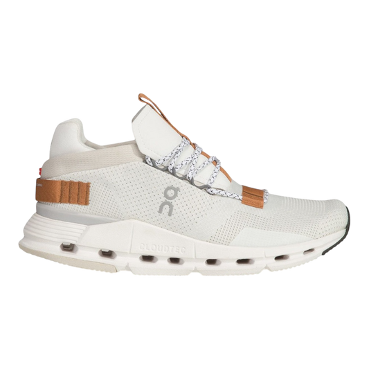 ON Cloudnova ‘White/Pearl/Brown’