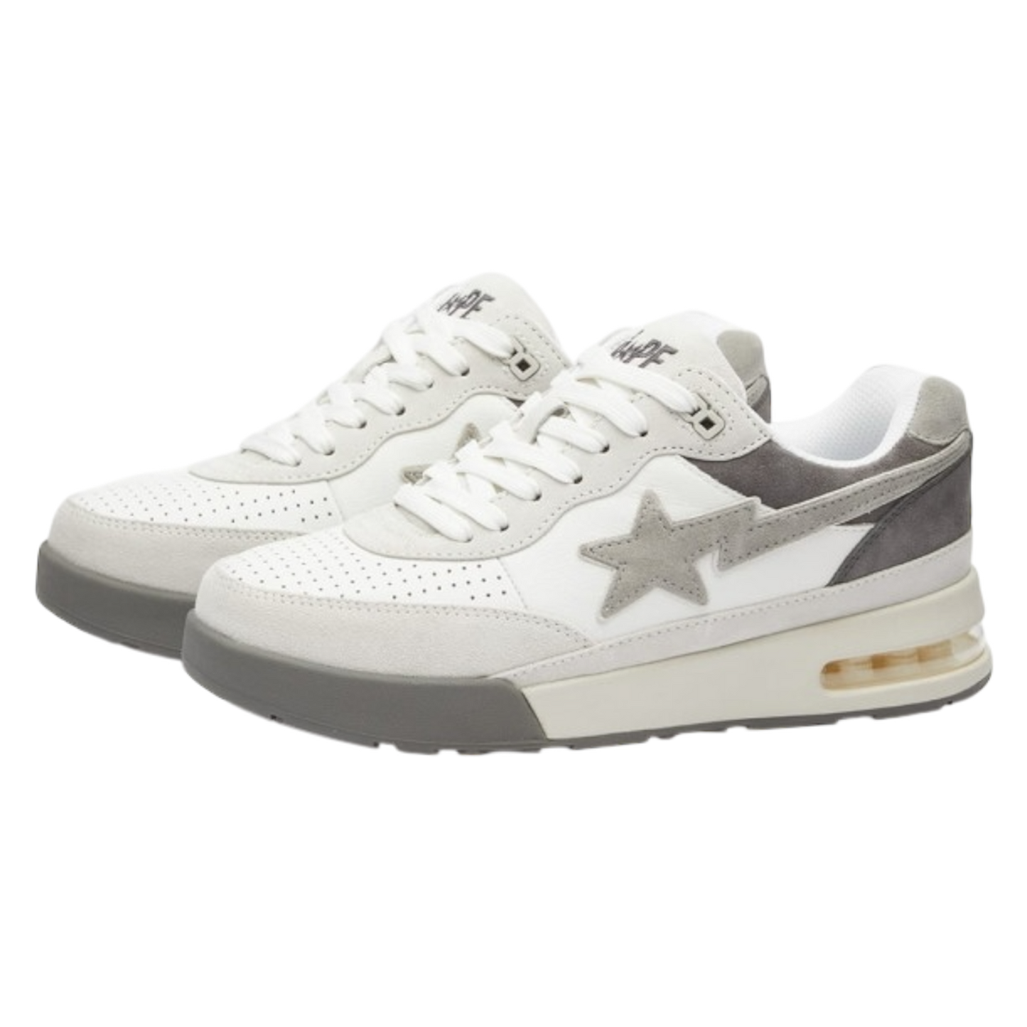 حذاء Bape Roadsta رقم 3 باللون الرمادي