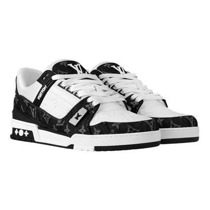 Louis Vuitton Trainer “Denim Noir” ‘White/Black’