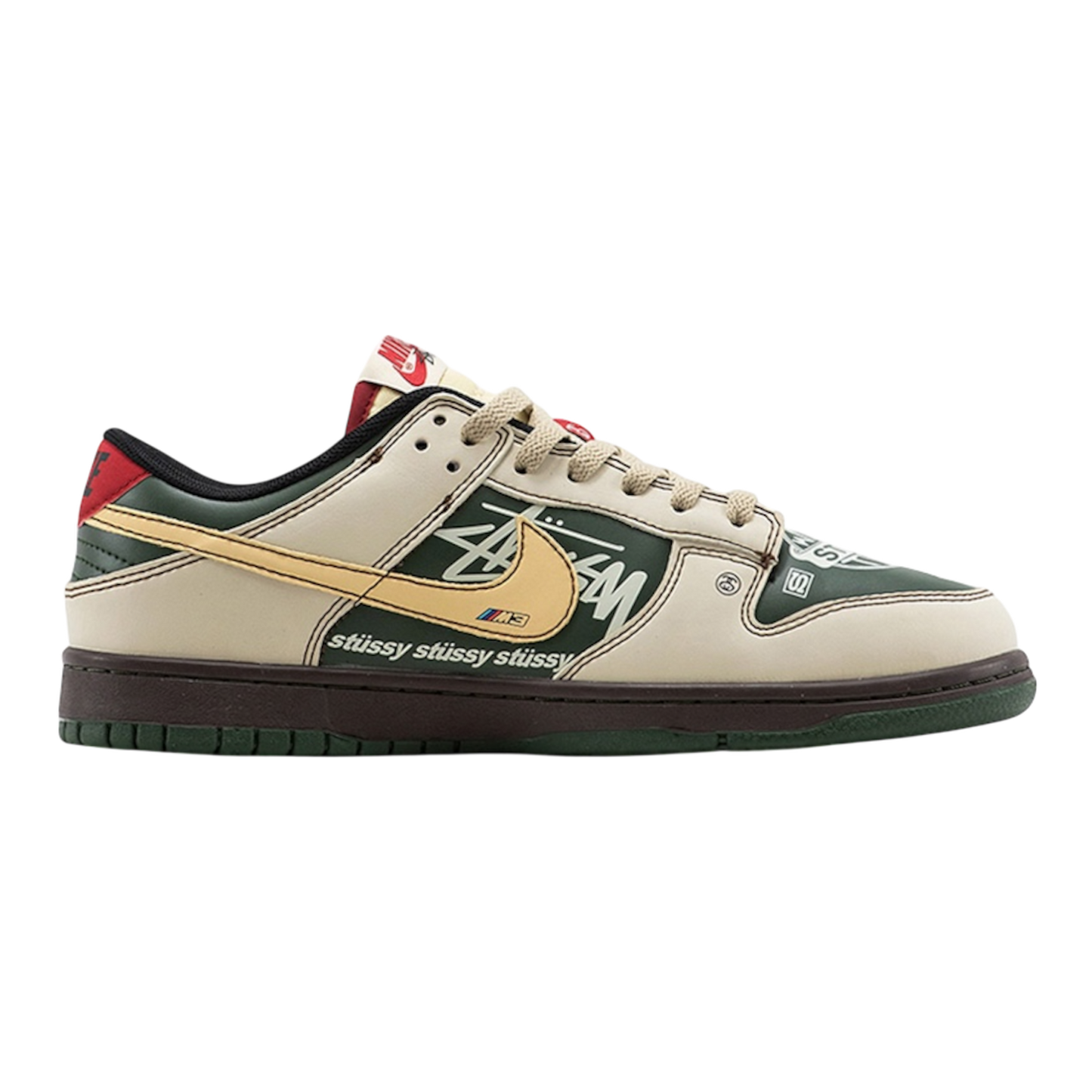 Nike SB Dunk Low x Stussy BMW M3 ‘Beige Green Gold’