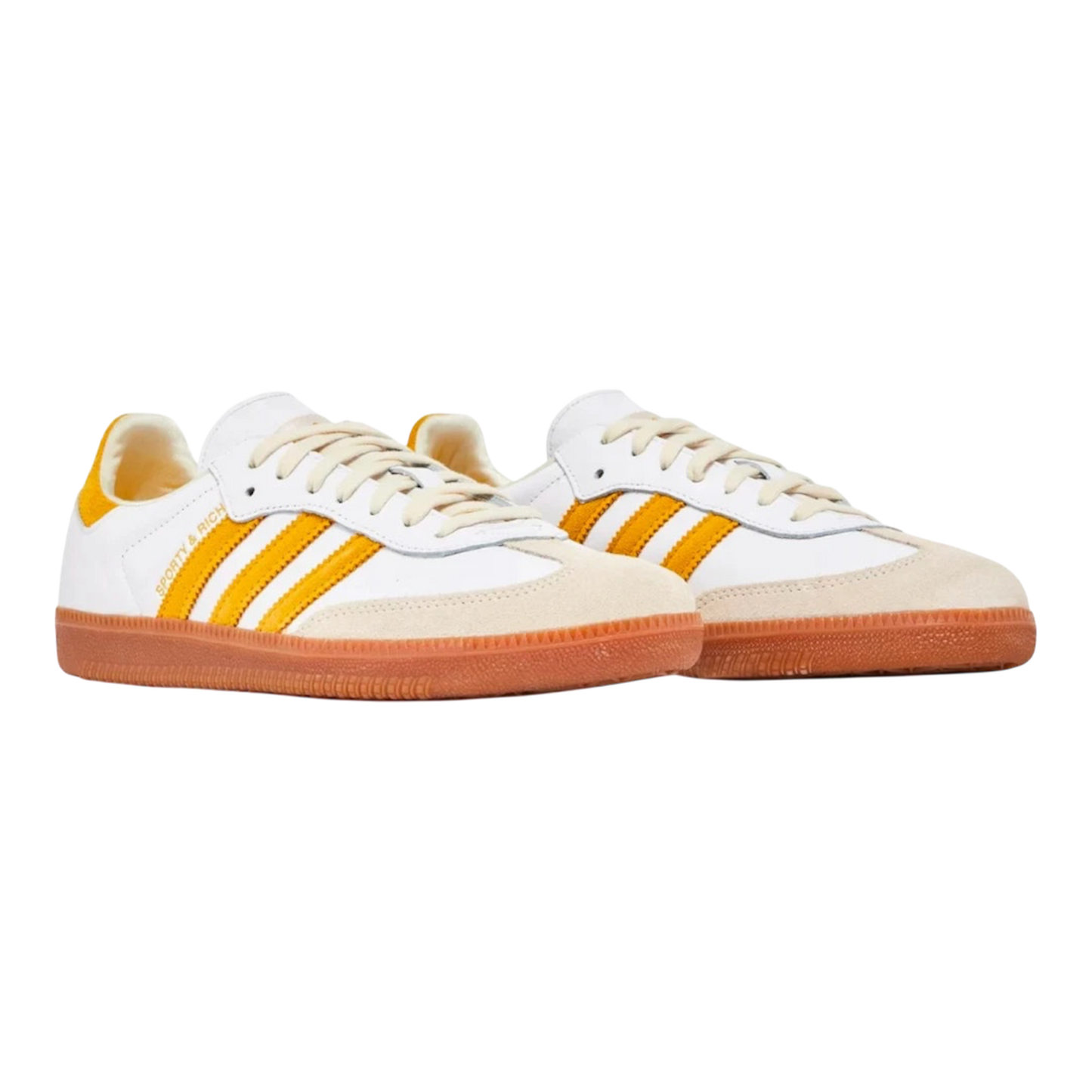 Sporty & Rich x Adidas Samba OG 'White Bold Gold'