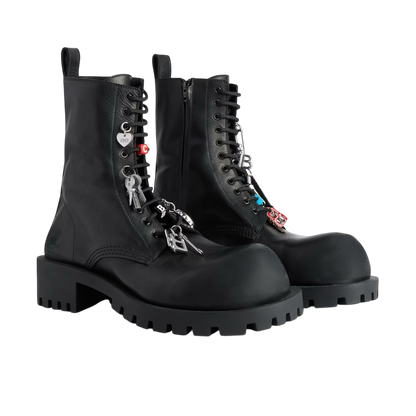 Balenciaga HUMMER LACE-UP BOOTIE ‘BLACK’