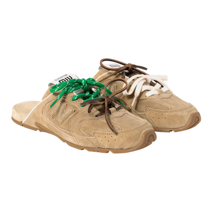 New Balance X Miu Miu 530 SL faded suede ‘Ecru’