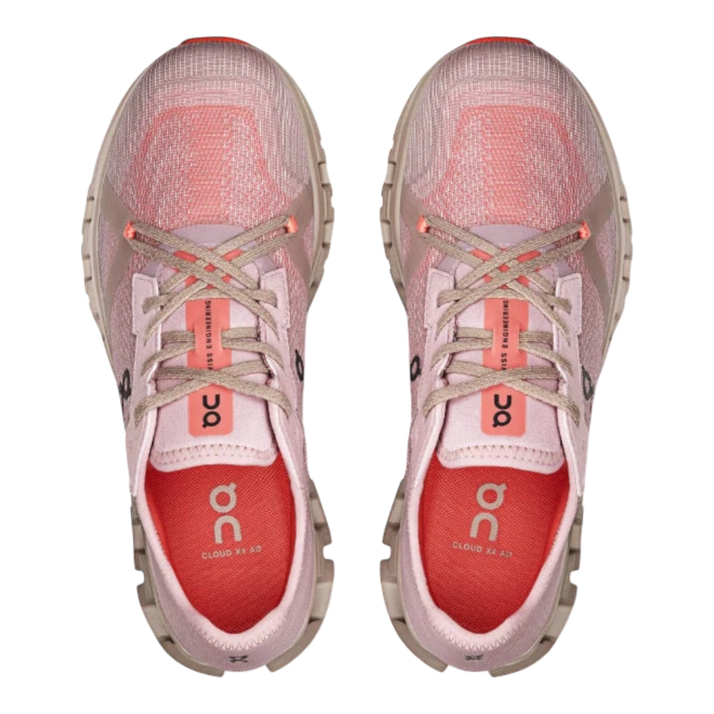 ON Cloud X 4 AD 'Mauve Salmon'