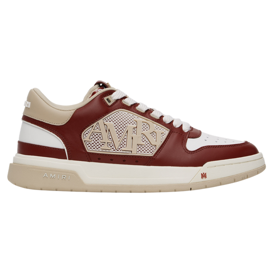 Amiri Classic Low 'Deep Red White'