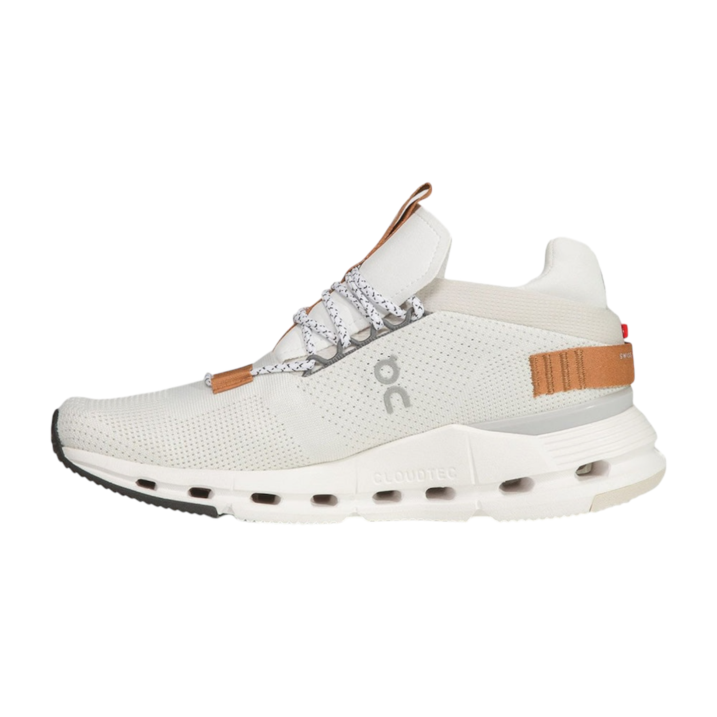 ON Cloudnova ‘White/Pearl/Brown’