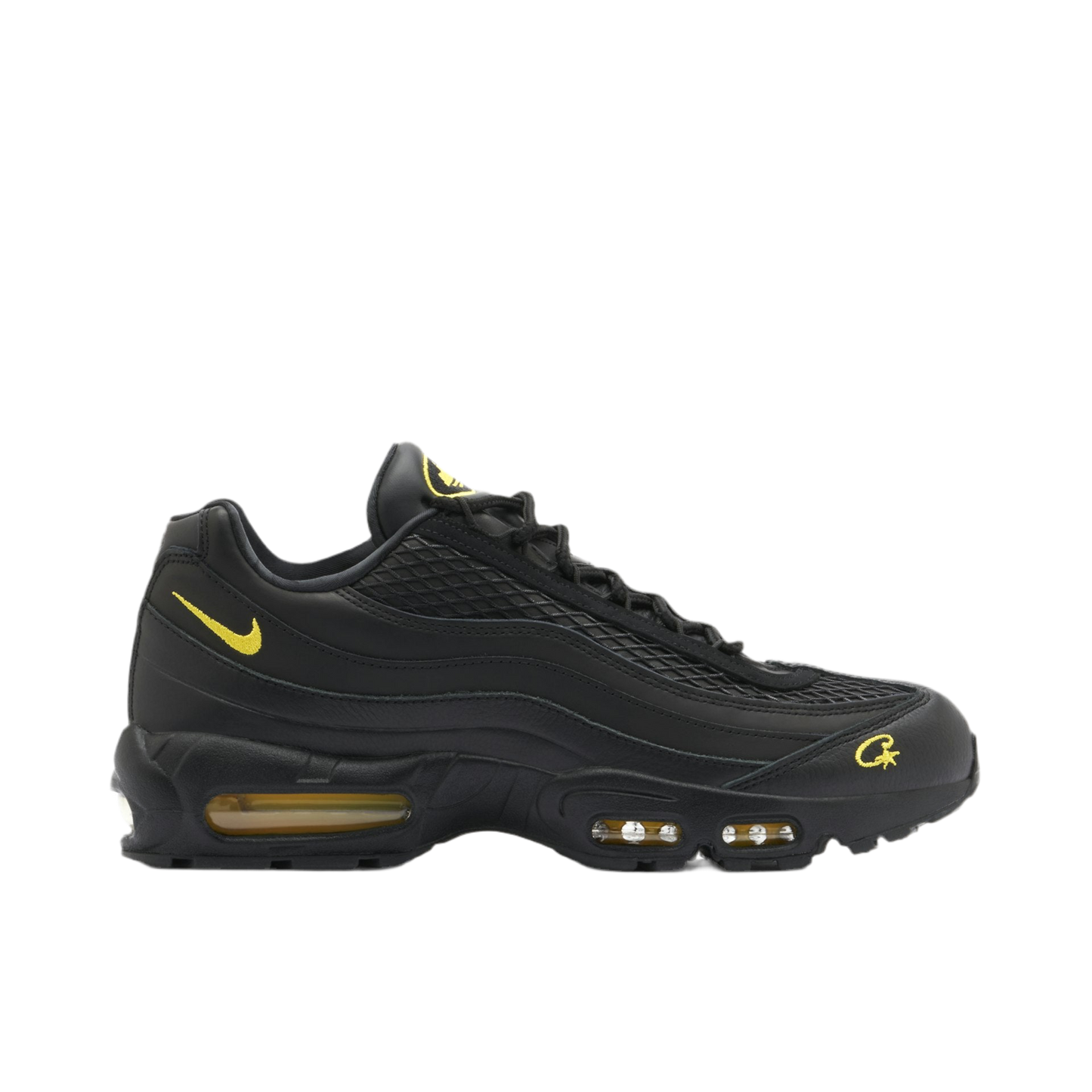 Nike x Corteiz Air Max 95 “TOUR YELLOW” ‘Honey Blacks’