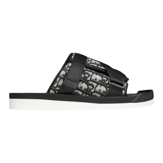 Dior Alpha Sandal ‘Oblique’ “Beige and Black”