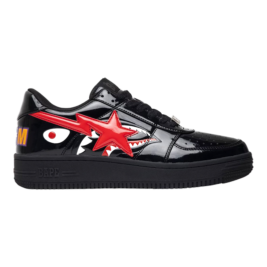 Bapesta Low M1 “Shark Face”‘Black’