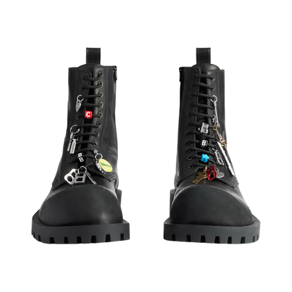 Balenciaga HUMMER LACE-UP BOOTIE ‘BLACK’