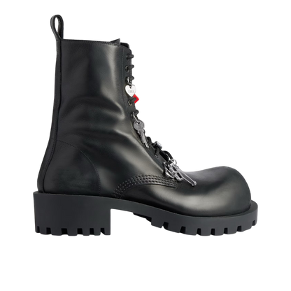 Balenciaga HUMMER LACE-UP BOOTIE ‘BLACK’