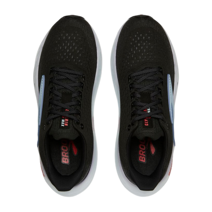 حذاء رياضي بروكس جليسرين ماكس "أسود سماوي أزرق"