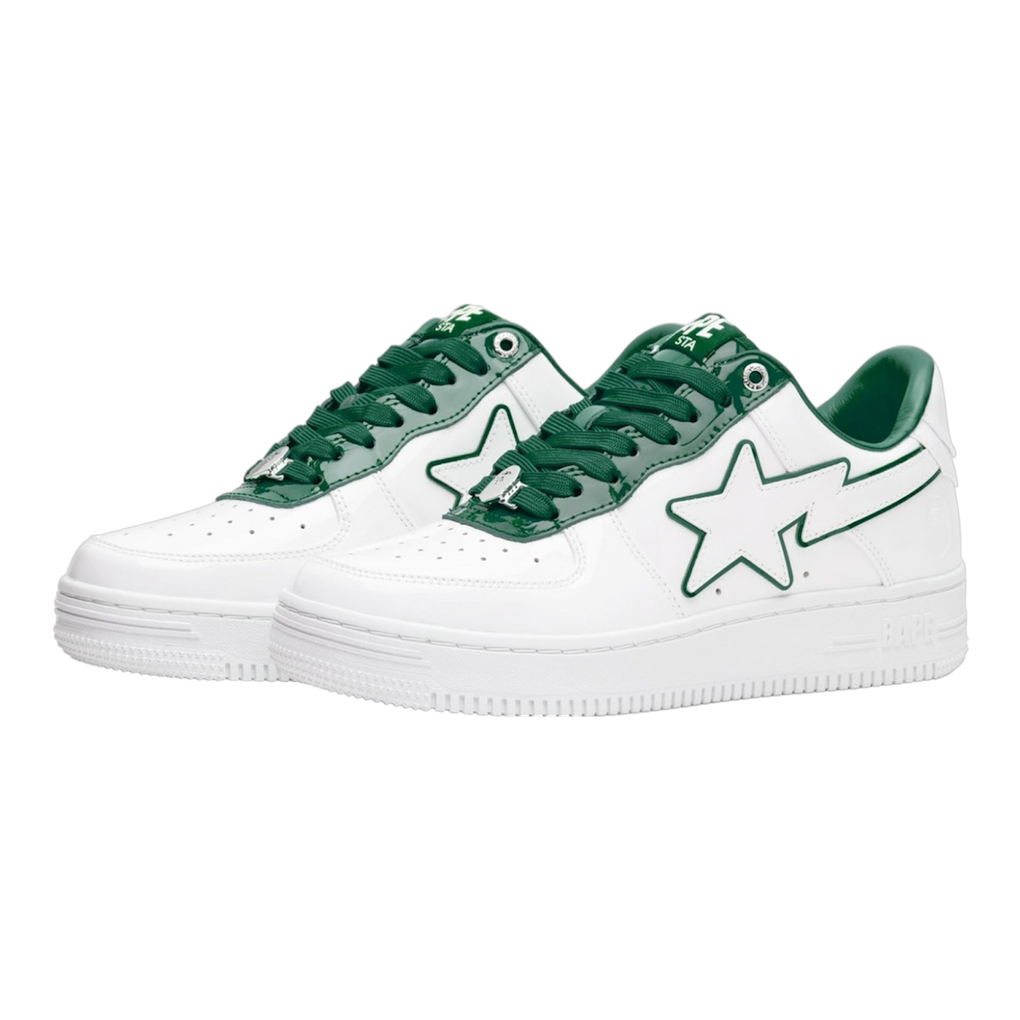 Bapesta #8 M1 'White Green'
