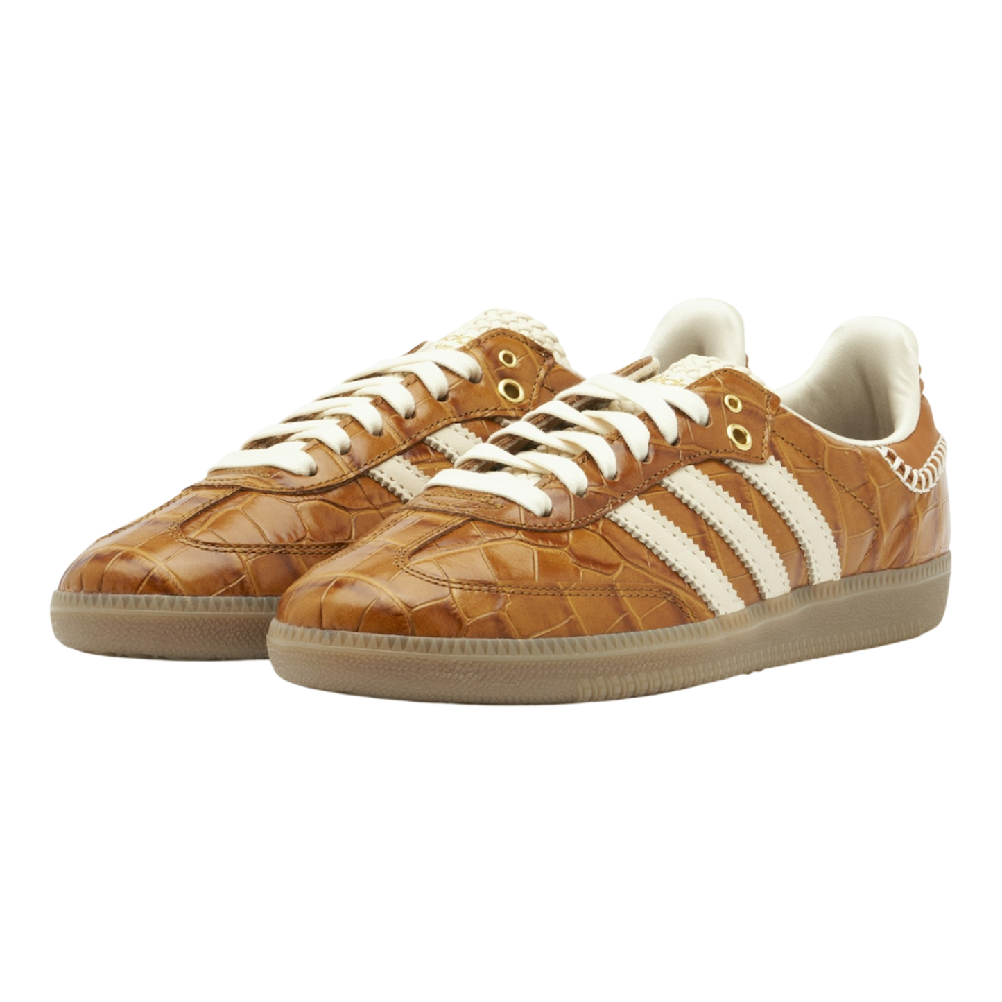 Wales Bonner x Adidas Samba OG 'Croc Night Brown'