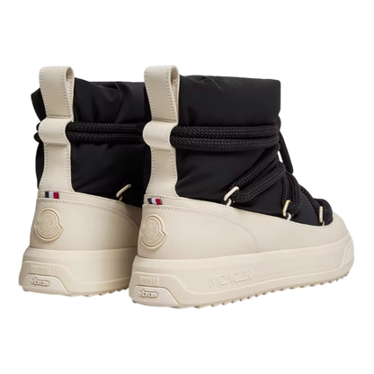 MONCLER Monpulse padded shell ankle boots ‘Black/White’