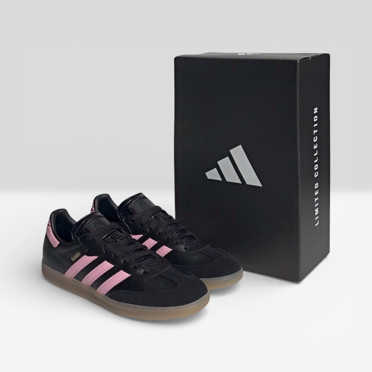 Adidas Samba Messi ‘Black Gold Metallic’