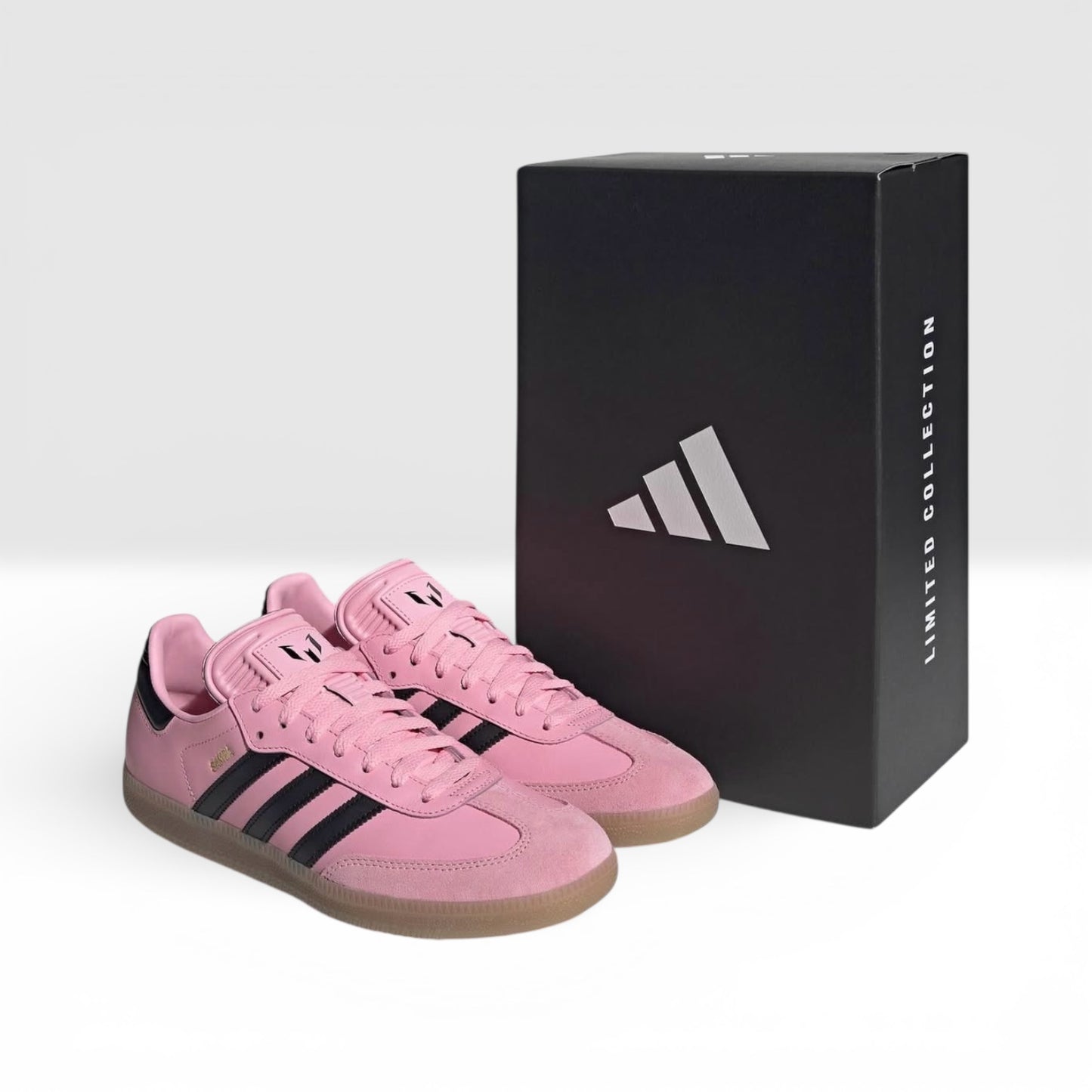 Adidas Samba Messi ‘Light Pink Black’
